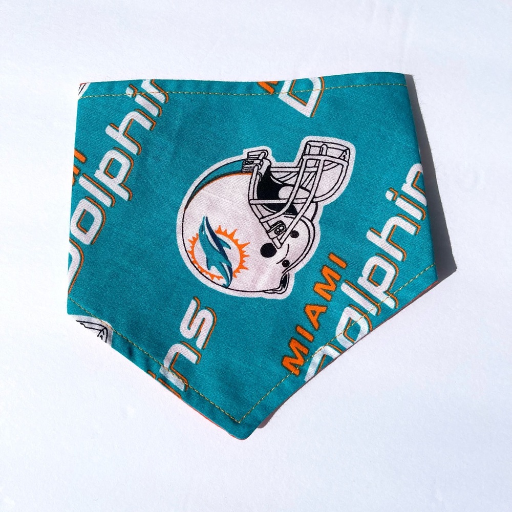 Miami Dolphins Dog Bandana